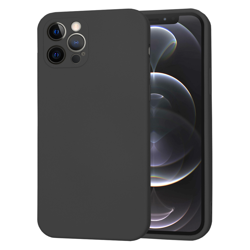 Techsuit SoftFlex kryt na iPhone 12 Pro – čierny KF2329930