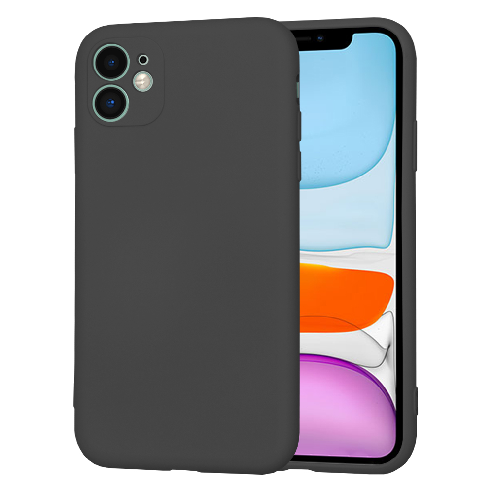 Techsuit SoftFlex kryt na iPhone 11 – čierny KF2330007