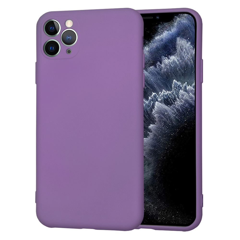 Techsuit SoftFlex kryt na iPhone 11 Pro Max – fialový KF2330035