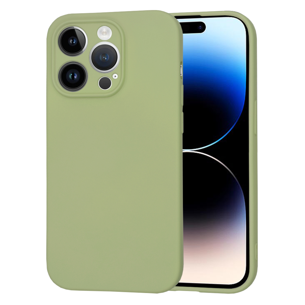 Techsuit SoftFlex kryt na iPhone 14 Pro – matcha zelený KF2330086