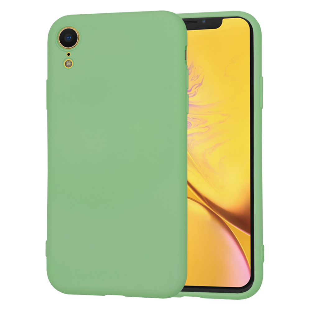 Techsuit SoftFlex kryt na iPhone XR – mätovo zelený KF2330181