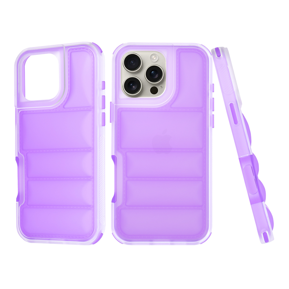 Techsuit Wave Shield kryt na iPhone 16 Pro Max – fialový KF2331217