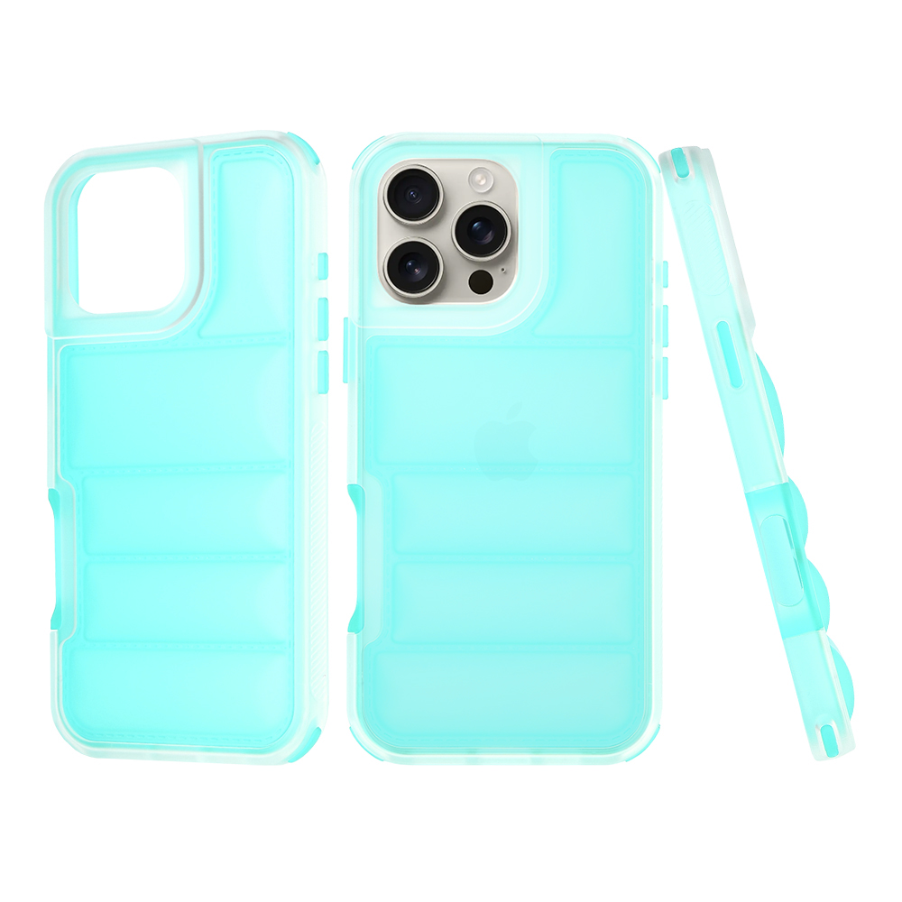 Techsuit Wave Shield kryt na iPhone 16 Pro Max – tyrkysový KF2331218