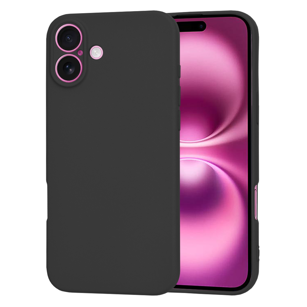 Techsuit SoftFlex kryt na iPhone 16 Plus – čierny KF2338234