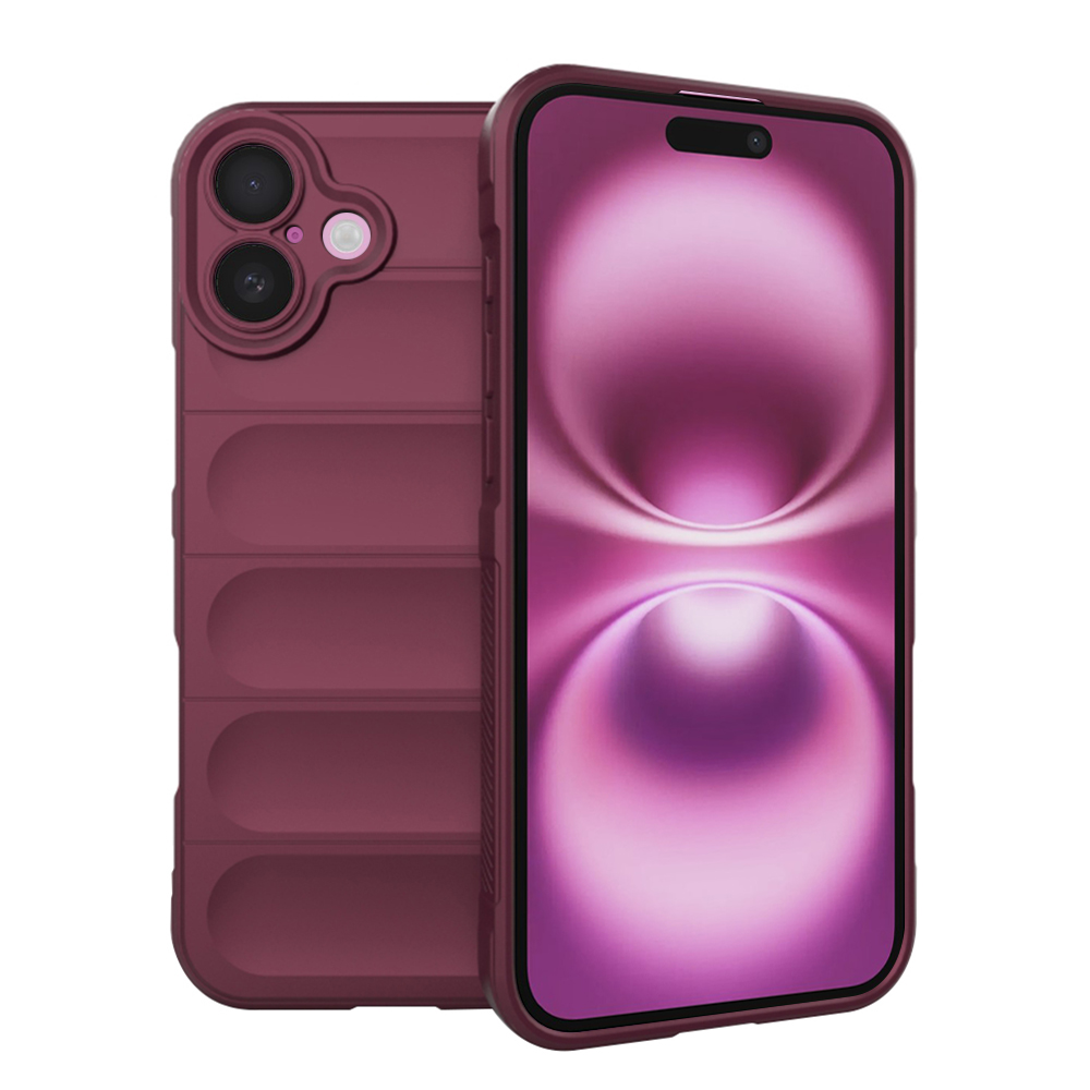 Techsuit Magic Shield kryt na iPhone 16 Plus – bordový KF2338268