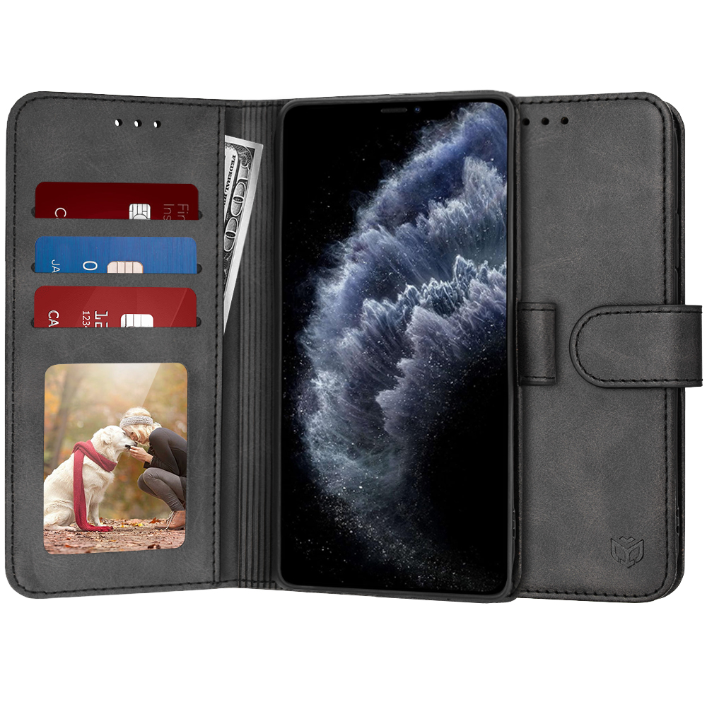 Techsuit Diary Book puzdro na iPhone 11 Pro – čierny KF2321161