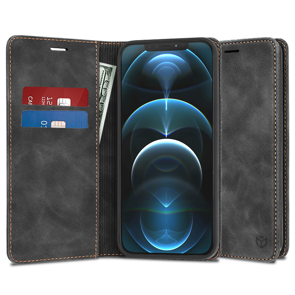 Techsuit Confy Cover kryt na iPhone 12 Pro Max – čierny KF2321382