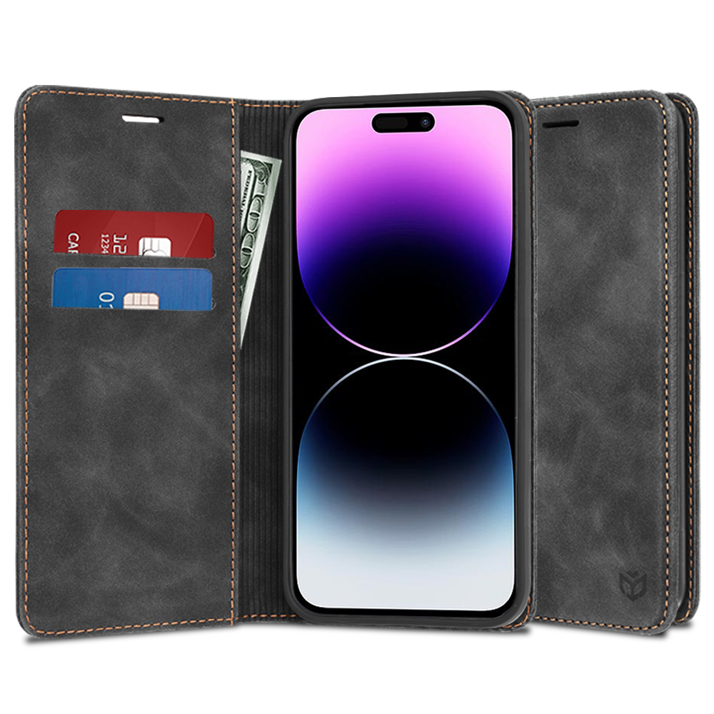 Techsuit Confy Cover kryt na iPhone 14 Pro Max – čierny KF2321396