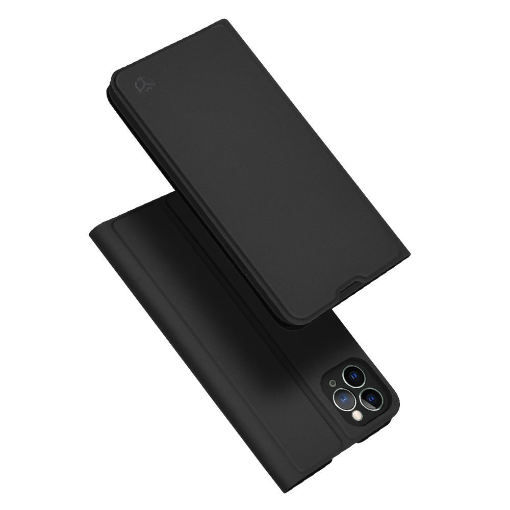 Techsuit Magskin Book puzdro na iPhone 11 Pro Max – čierny KF2323347