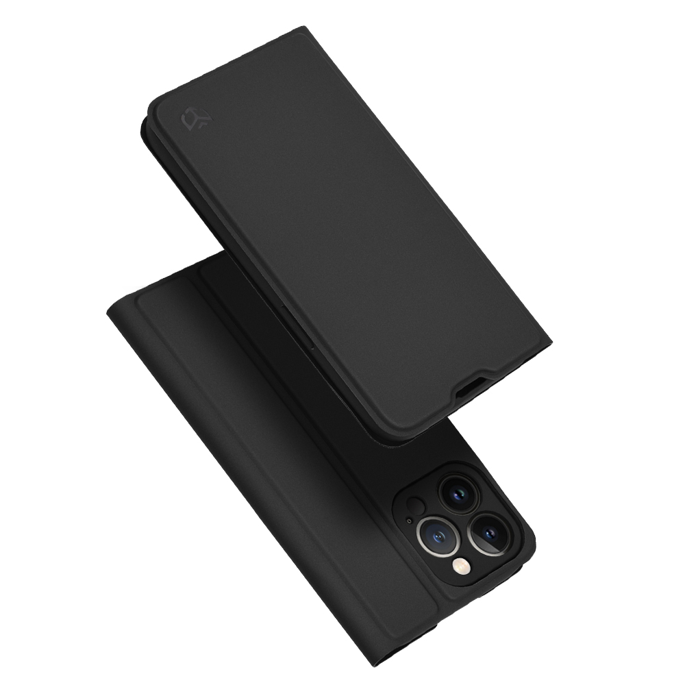 Techsuit Magskin Book puzdro na iPhone 13 Pro – čierny KF2323351