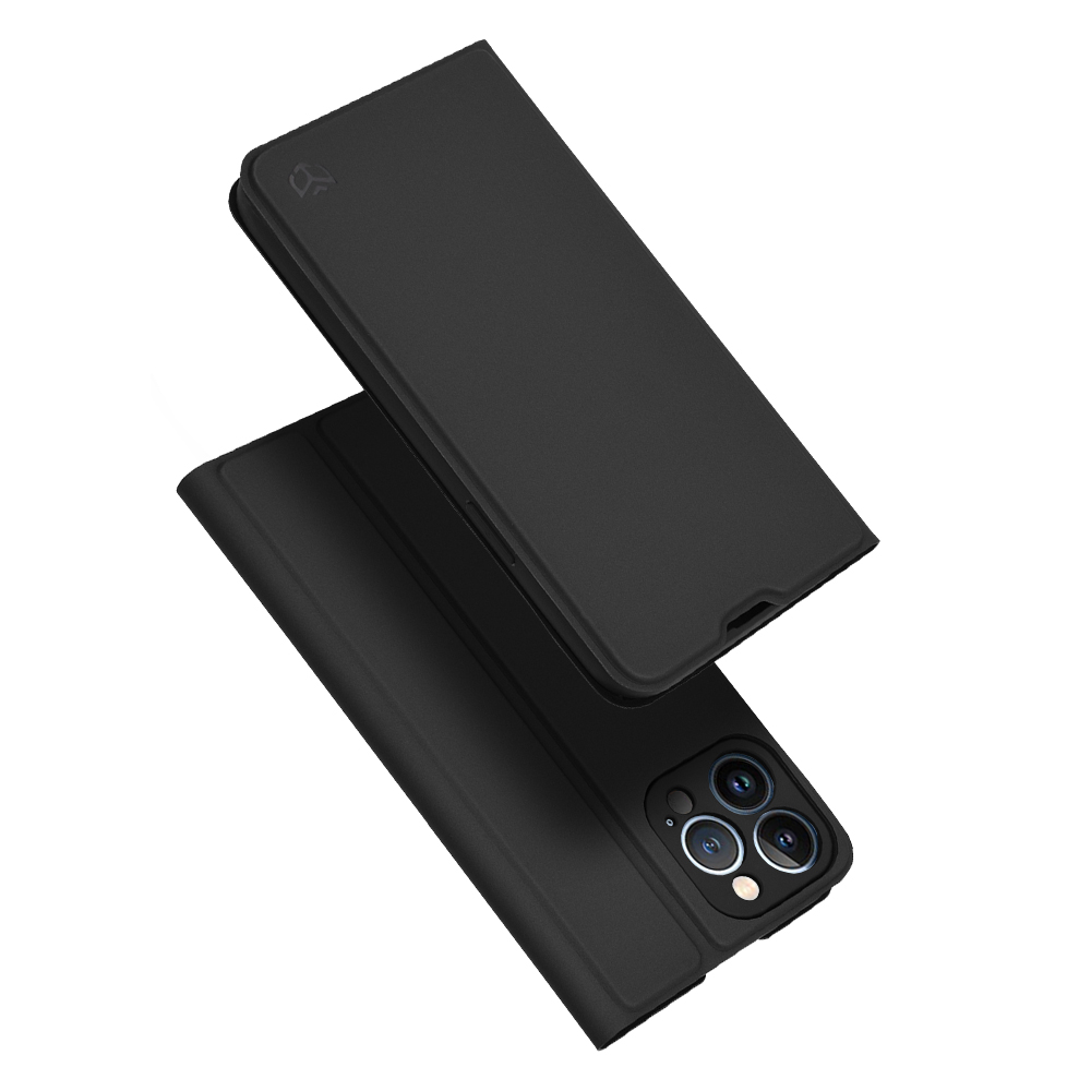 Techsuit Magskin Book puzdro na iPhone 13 Pro Max – čierny KF2323352