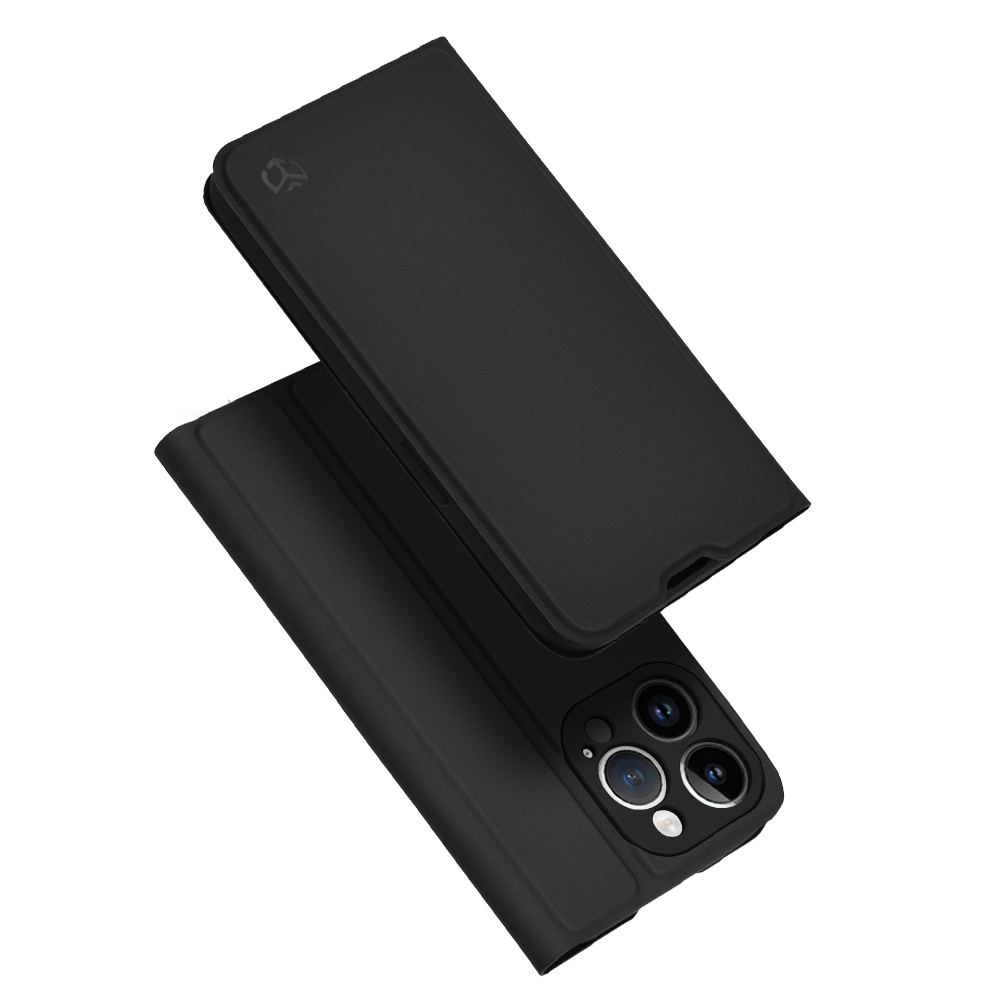 Techsuit Magskin Book puzdro na iPhone 14 Pro – čierny KF2323355