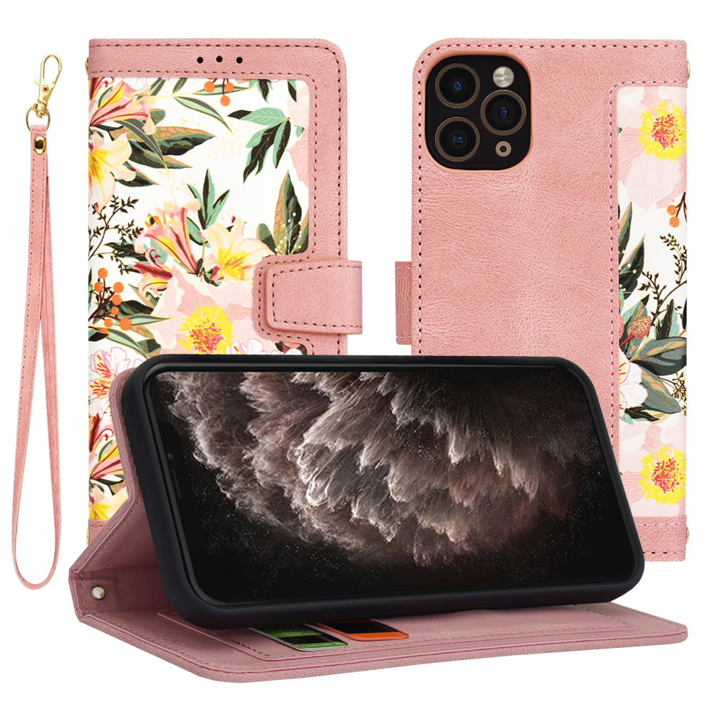 Techsuit FlipCraft puzdro na iPhone 11 Pro – nežná ružová KF2328463