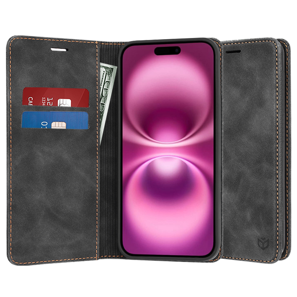 Techsuit Confy Cover kryt na iPhone 16 Plus – čierny KF2330507