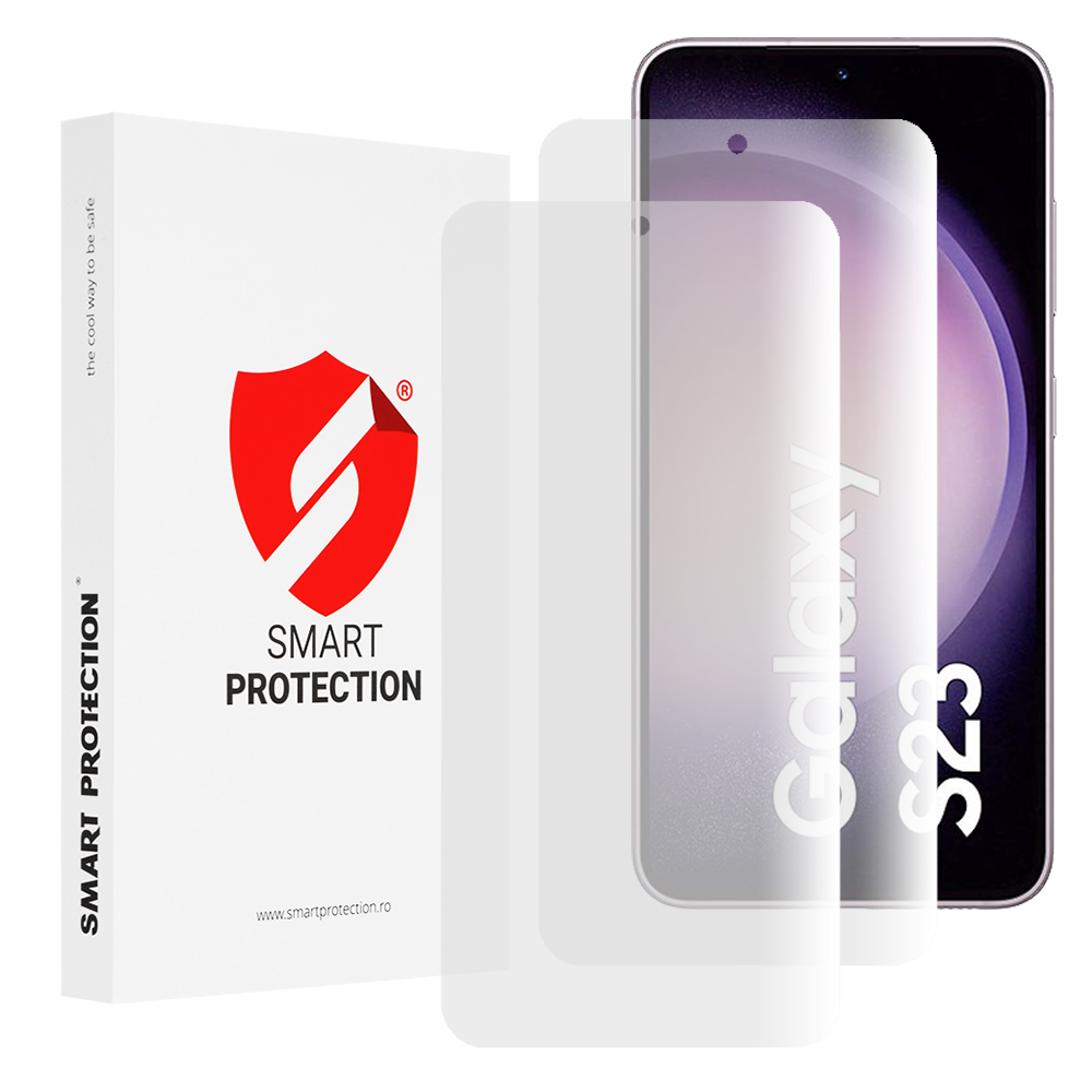 Smart Protection Premium Classic (2 pack) ochranná fólia na Samsung Galaxy S23 – číra KF2335590