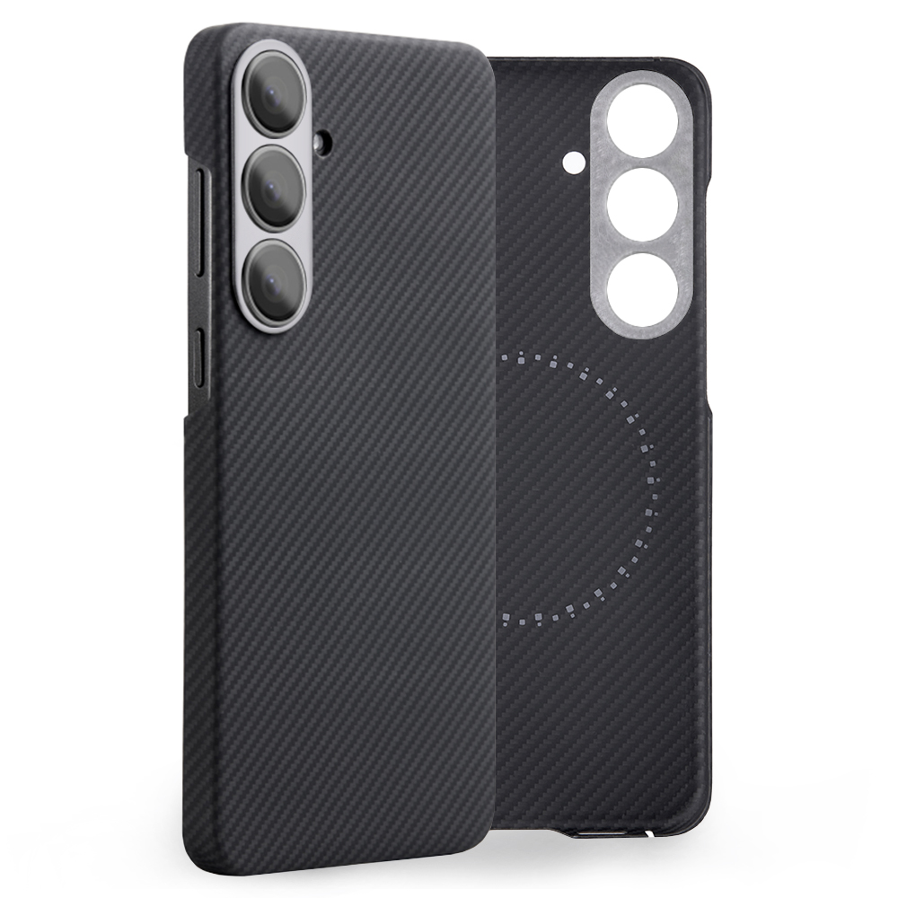 Edizard Air MagSafe Case puzdro na Samsung Galaxy S25 – čierne KF2346368