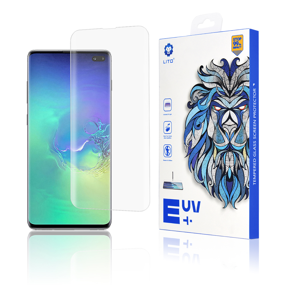 Lito 3D UV Glass ochranné sklo na Samsung Galaxy S10 Plus – číre KF233113