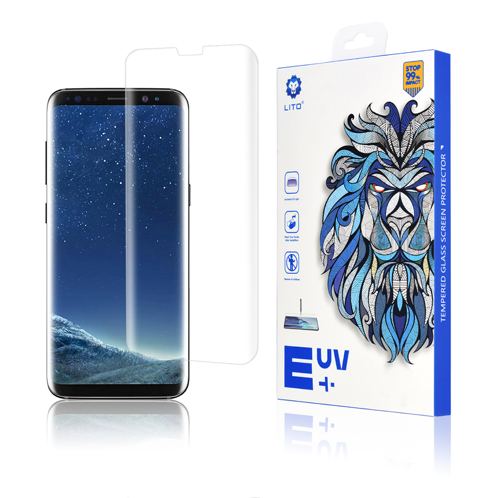 Lito 3D UV Glass ochranné sklo na Samsung Galaxy S8 / Galaxy S9 – číre KF233106