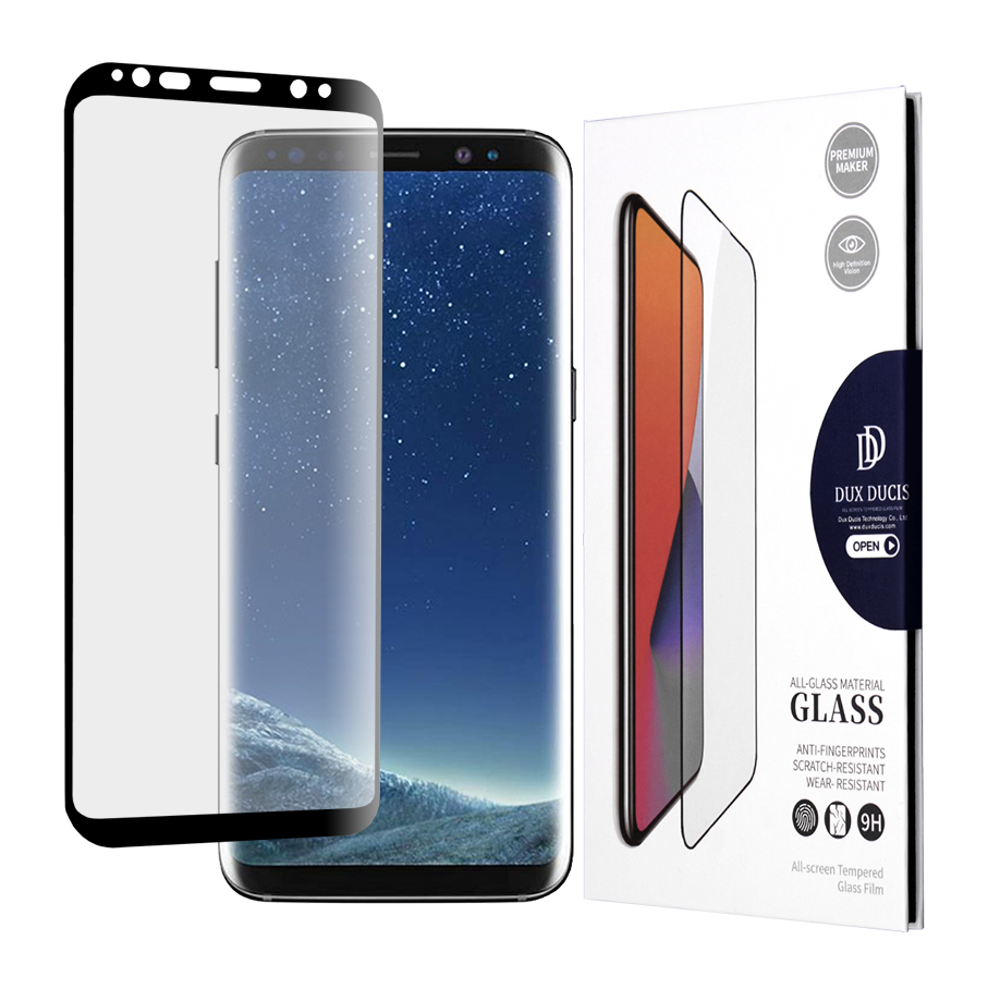 Dux Ducis Tempered Glass ochranné sklo na Samsung Galaxy S8 – čierne KF233191