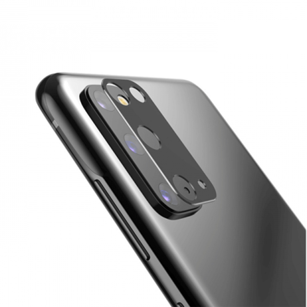 Lito S+ Camera Glass Protector sklo na kameru Samsung Galaxy S20 / S20 5G – čierne KF234361