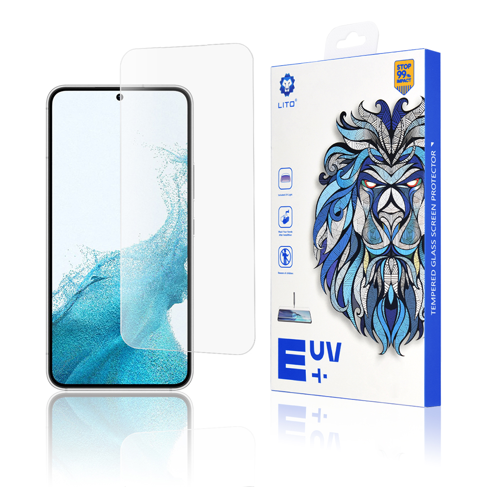 Lito 3D UV Glass ochranné sklo na Samsung Galaxy S22 5G / S23 – číre KF237264