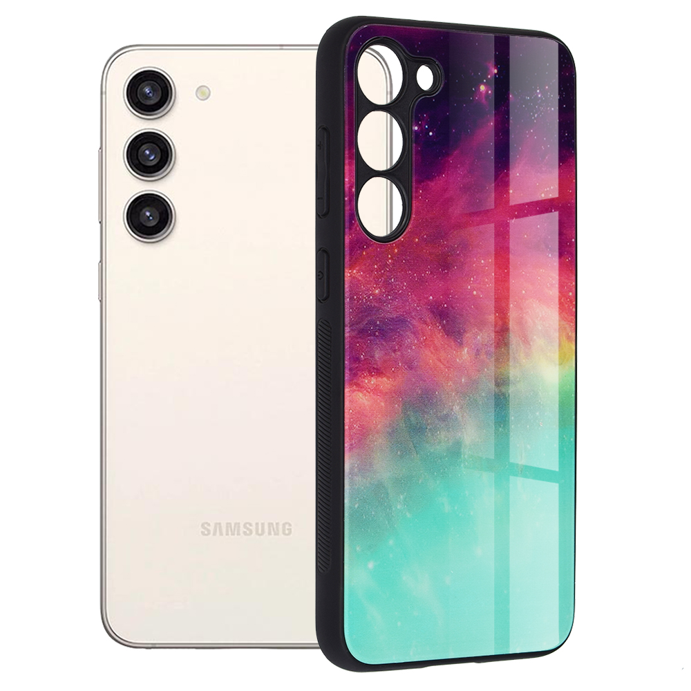 Techsuit Glaze Series – puzdro na Samsung Galaxy S23 Plus – Fiery Ocean KF2311143