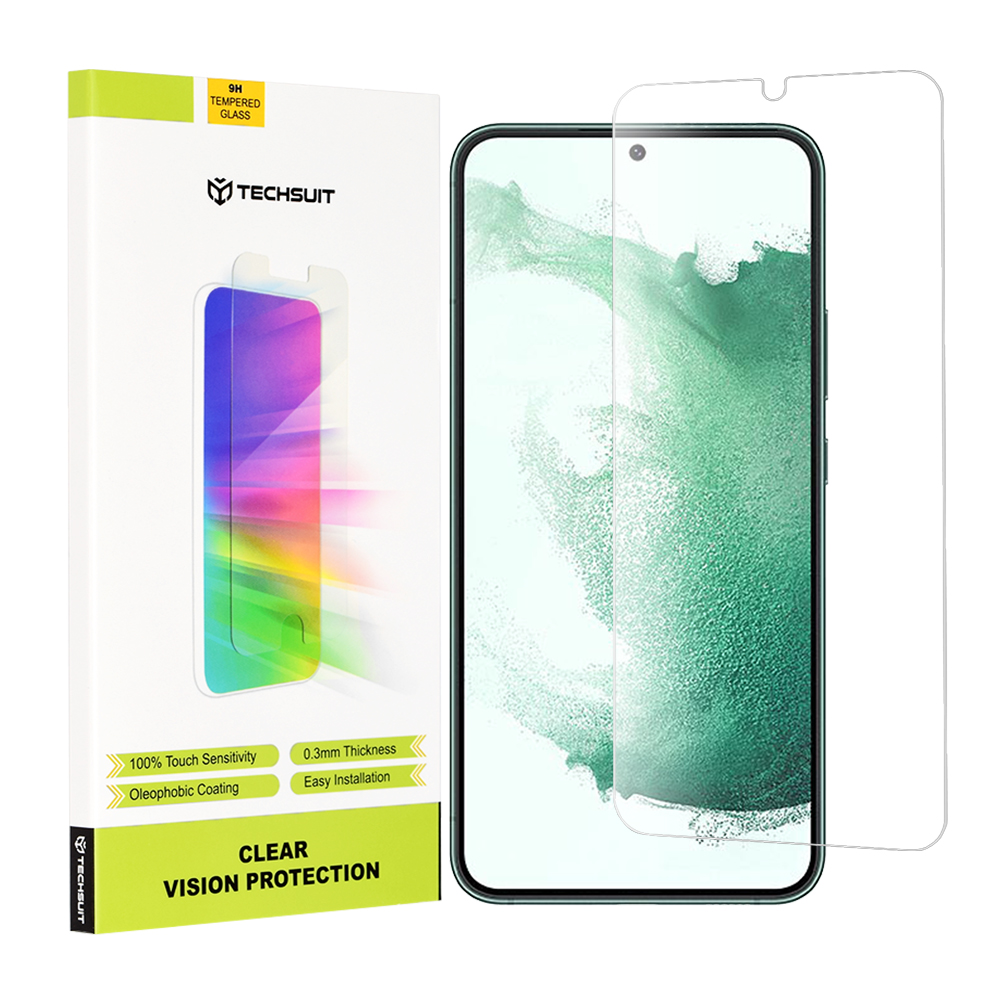 Techsuit Clear Vision Glass – ochranné sklo na Samsung Galaxy S22 Plus 5G / S23 Plus – priehľadné KF2312395