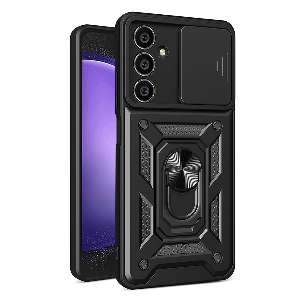 Techsuit CamShield Series kryt na Samsung Galaxy S23 FE – čierny KF2314043