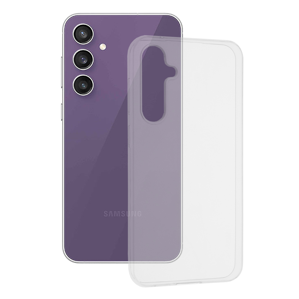 Techsuit Clear Silicone – puzdro na Samsung Galaxy S23 FE – priehľadný KF2315708