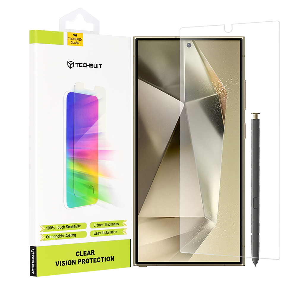 Techsuit Clear Vision Glass – ochranné sklo na Samsung Galaxy S24 Ultra – priehľadné KF2317173