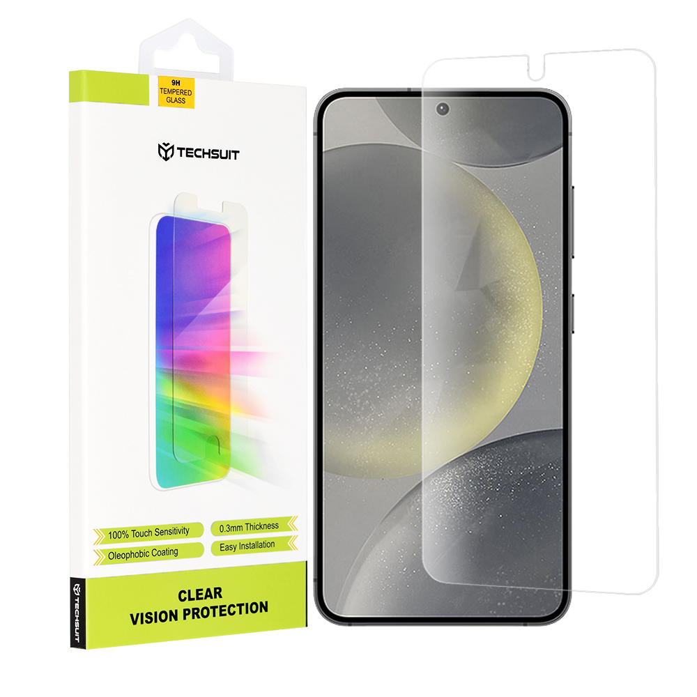 Techsuit Clear Vision Glass – ochranné sklo na Samsung Galaxy S24 – priehľadné KF2317175