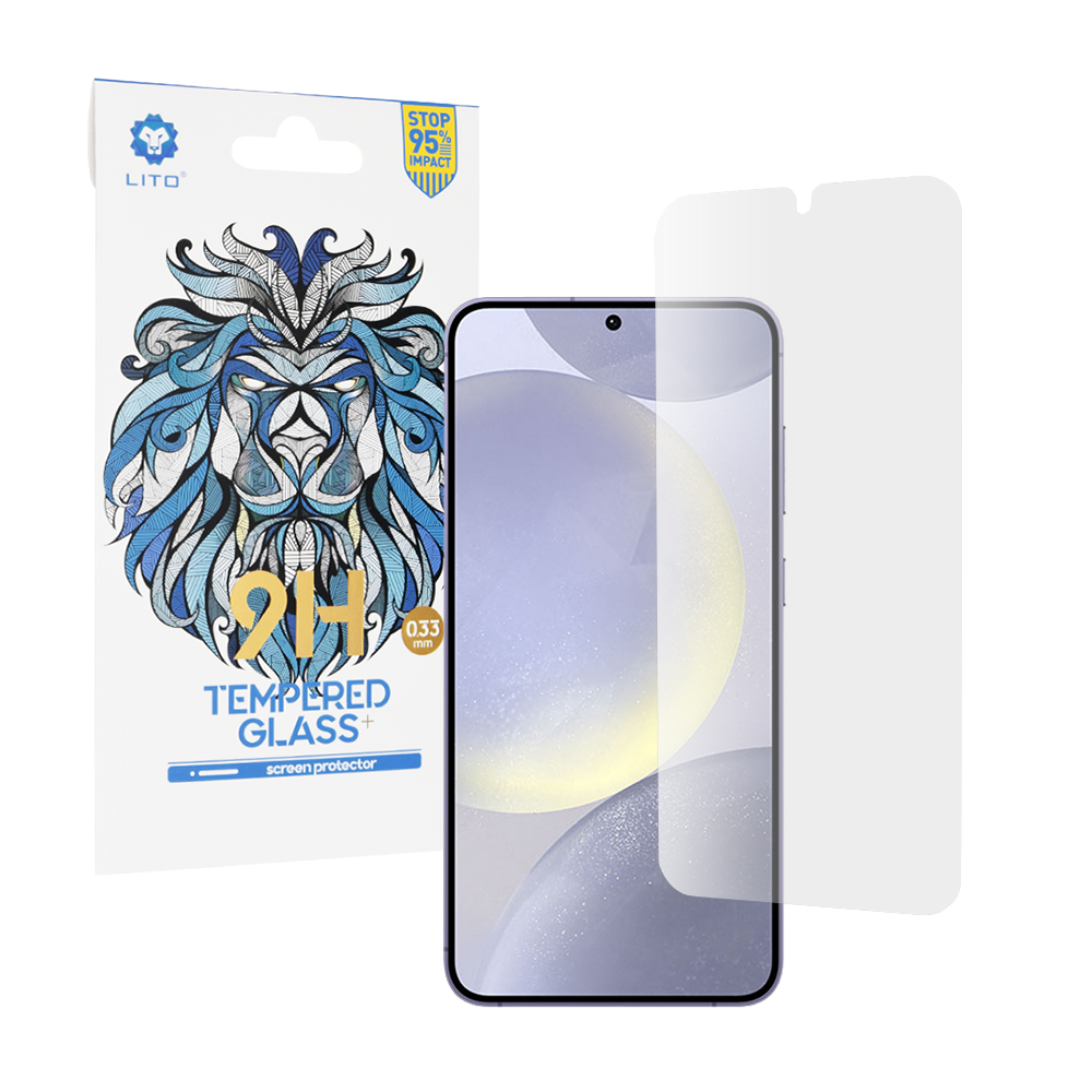 Lito 2.5D Classic Glass Ultra Thin ochranné sklo na Samsung Galaxy S24 Plus / S25 Plus – číre KF2318011