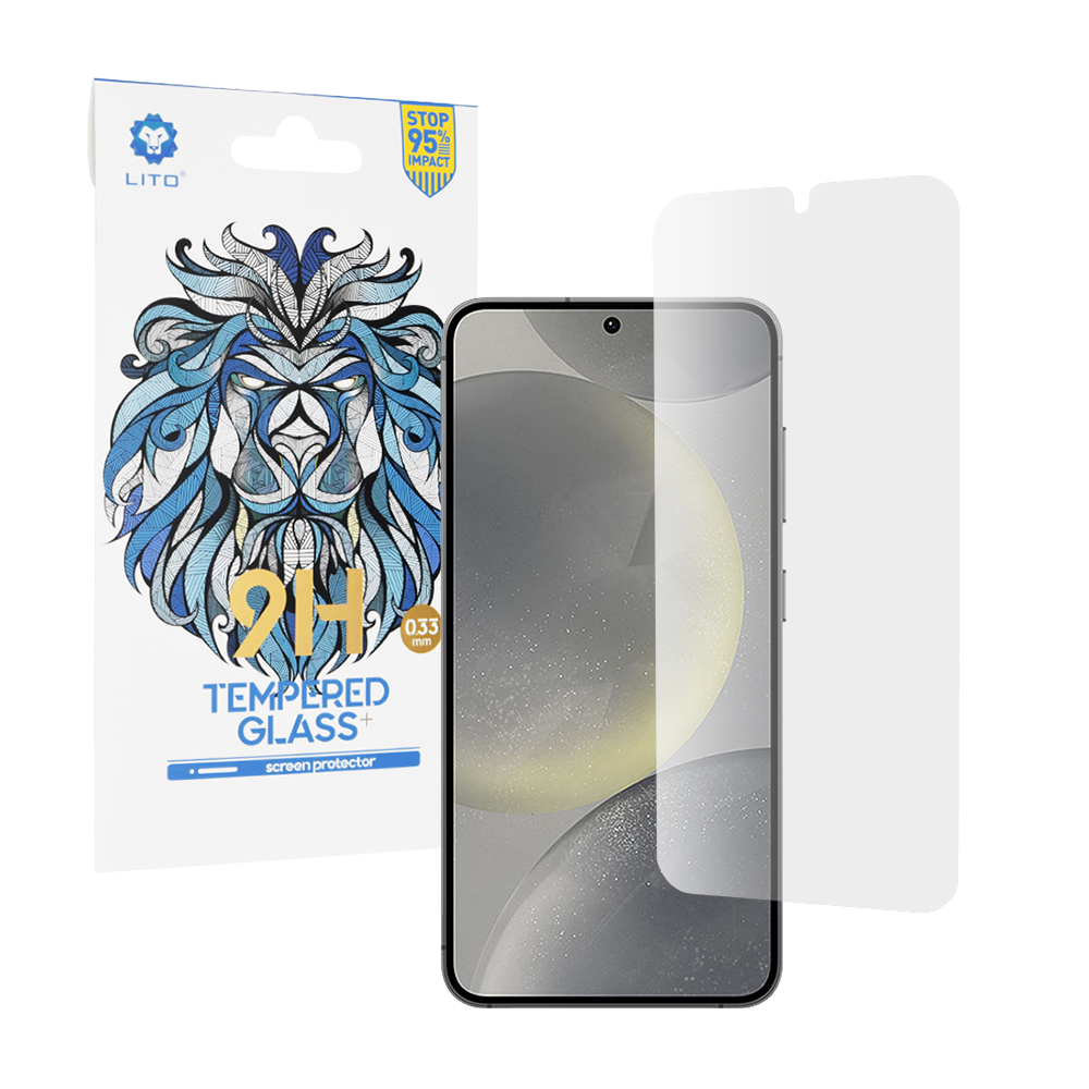 Lito 2.5D Classic Glass Ultra Thin ochranné sklo na Samsung Galaxy S24 / S25 – číre KF2318012