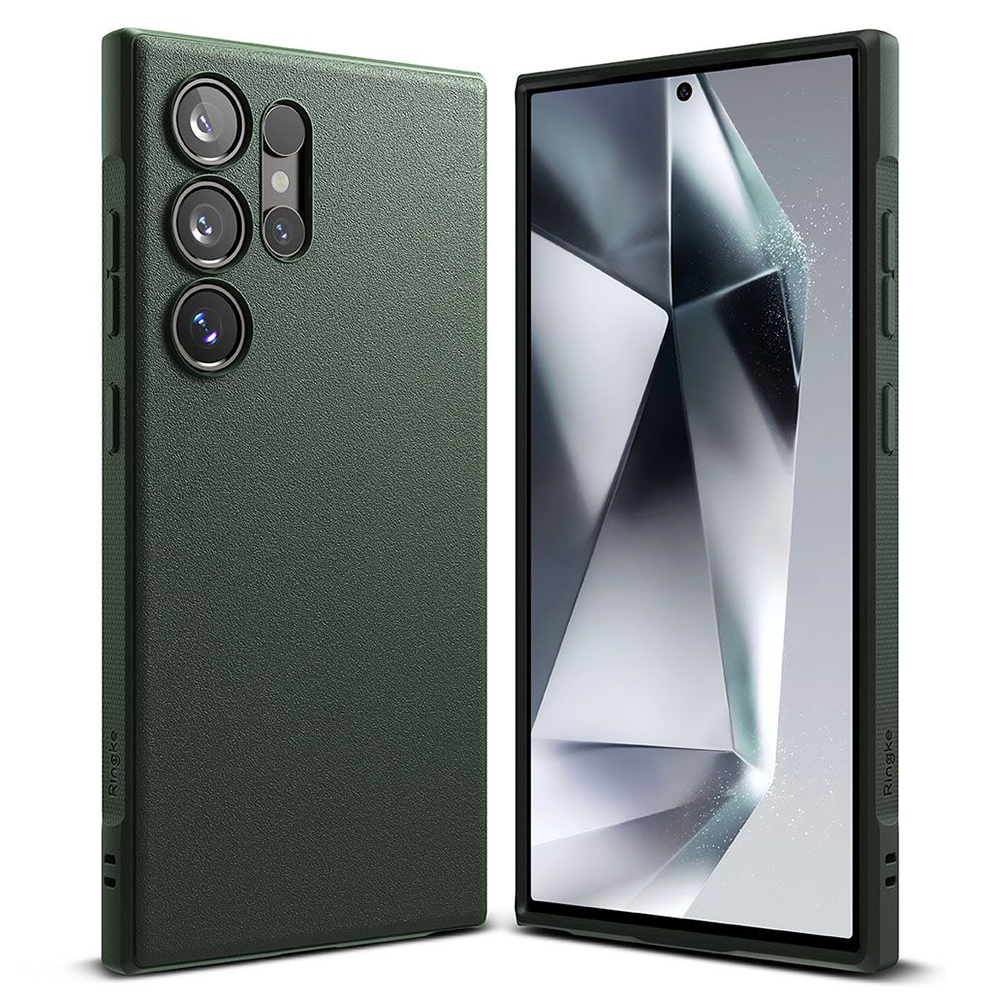 Ringke Onyx kryt na Samsung Galaxy S24 Ultra – tmavo zelené KF2318833