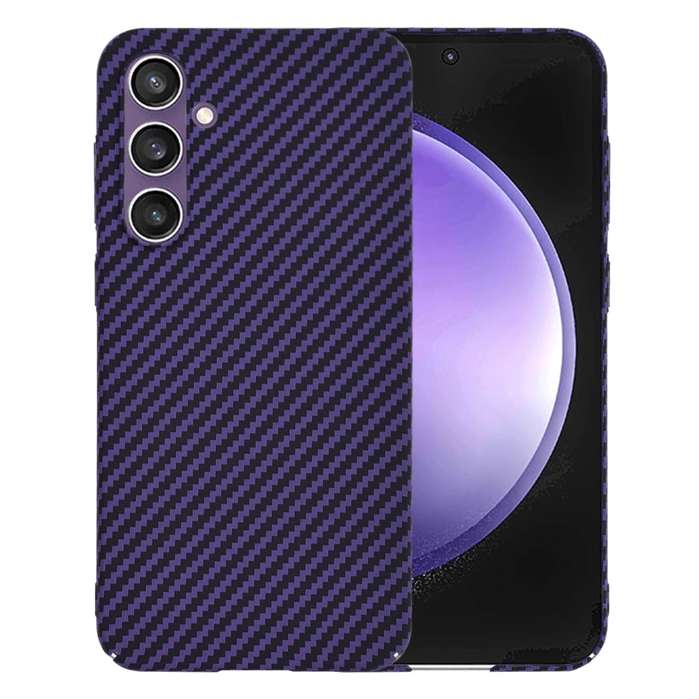 Techsuit Carbonite FiberShell kryt na Samsung Galaxy S23 FE – fialový KF2331487