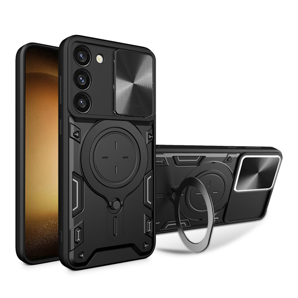 Techsuit CamGuard Pro kryt na Samsung Galaxy S23 – čierny KF2331601