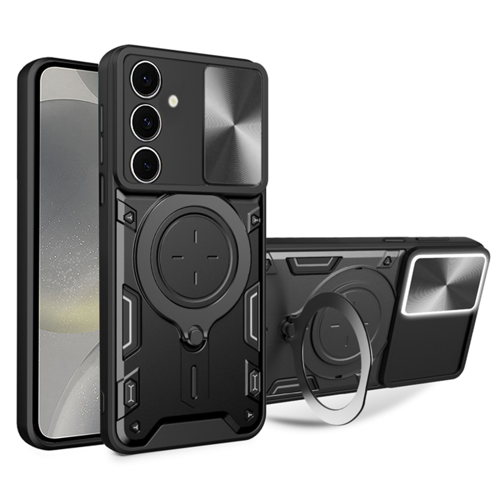 Techsuit CamGuard Pro kryt na Samsung Galaxy S24 – čierny KF2331661