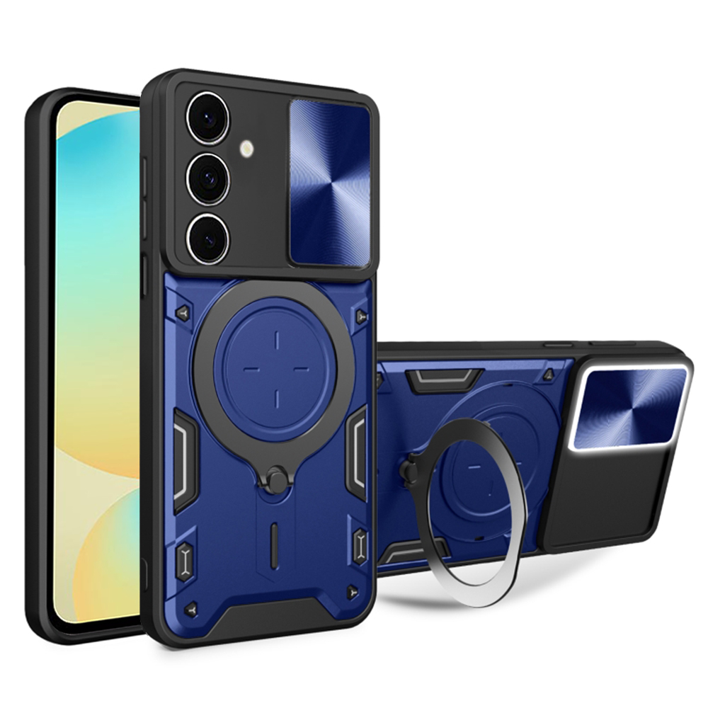 Techsuit CamGuard Pro kryt na Samsung Galaxy S24 FE – modrý KF2332321