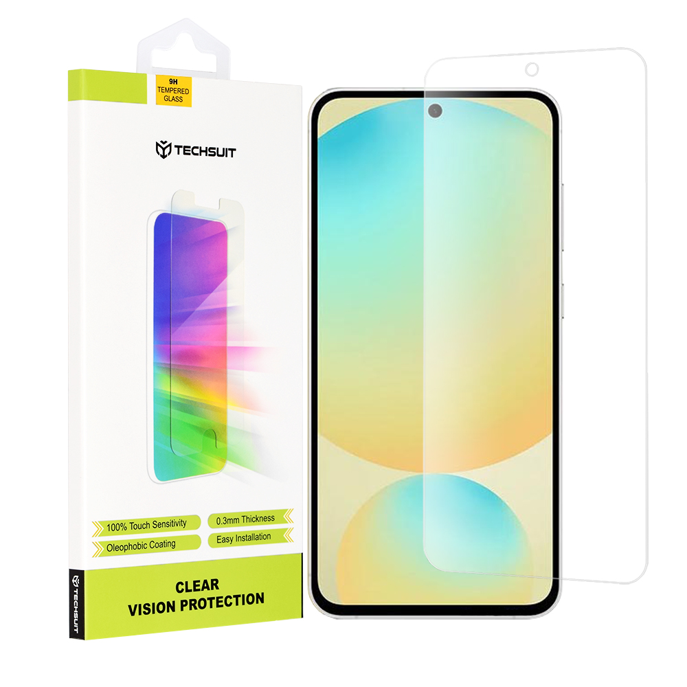 Techsuit Clear Vision Glass – ochranné sklo na Samsung Galaxy S24 FE – priehľadné KF2332344