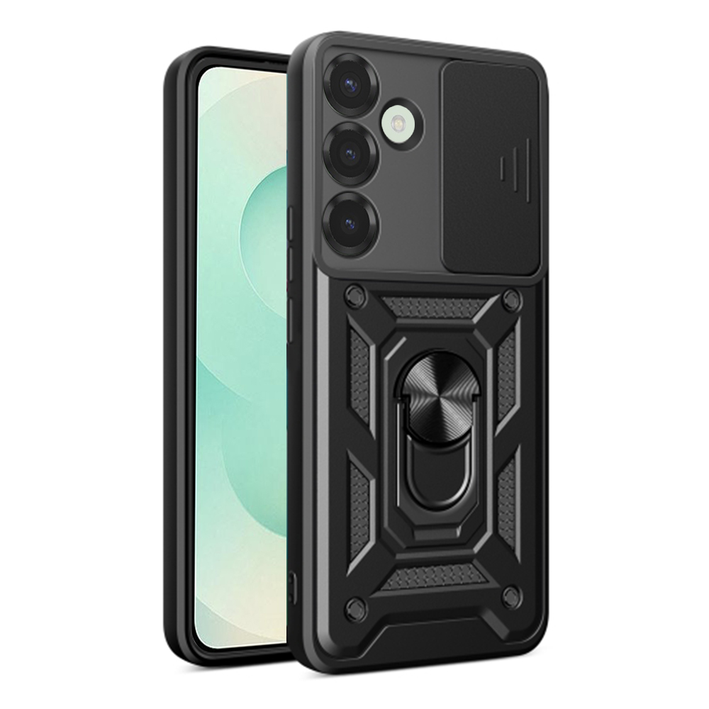 Techsuit CamShield Series kryt na Samsung Galaxy S25 Plus – čierny KF2339276
