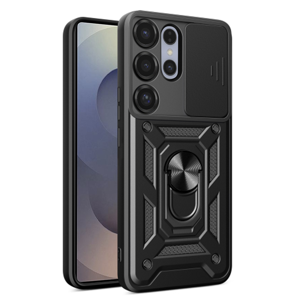Techsuit CamShield Series kryt na Samsung Galaxy S25 Ultra – čierny KF2339280