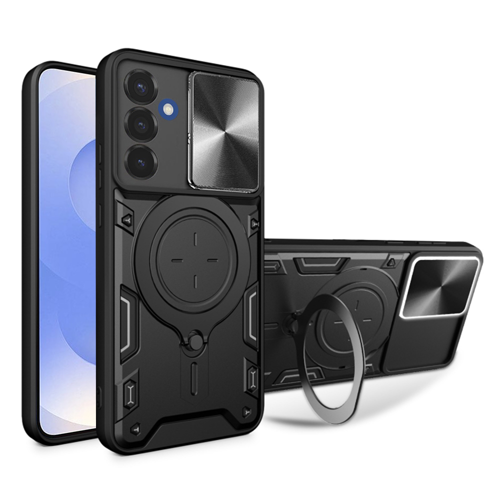 Techsuit CamGuard Pro kryt na Samsung Galaxy S25 – čierny KF2339284