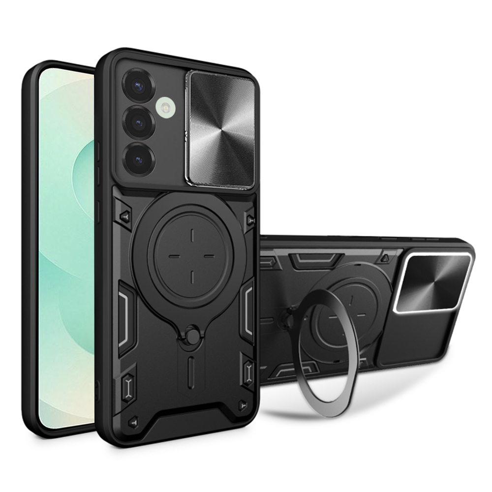 Techsuit CamGuard Pro kryt na Samsung Galaxy S25 Plus – čierny KF2339289