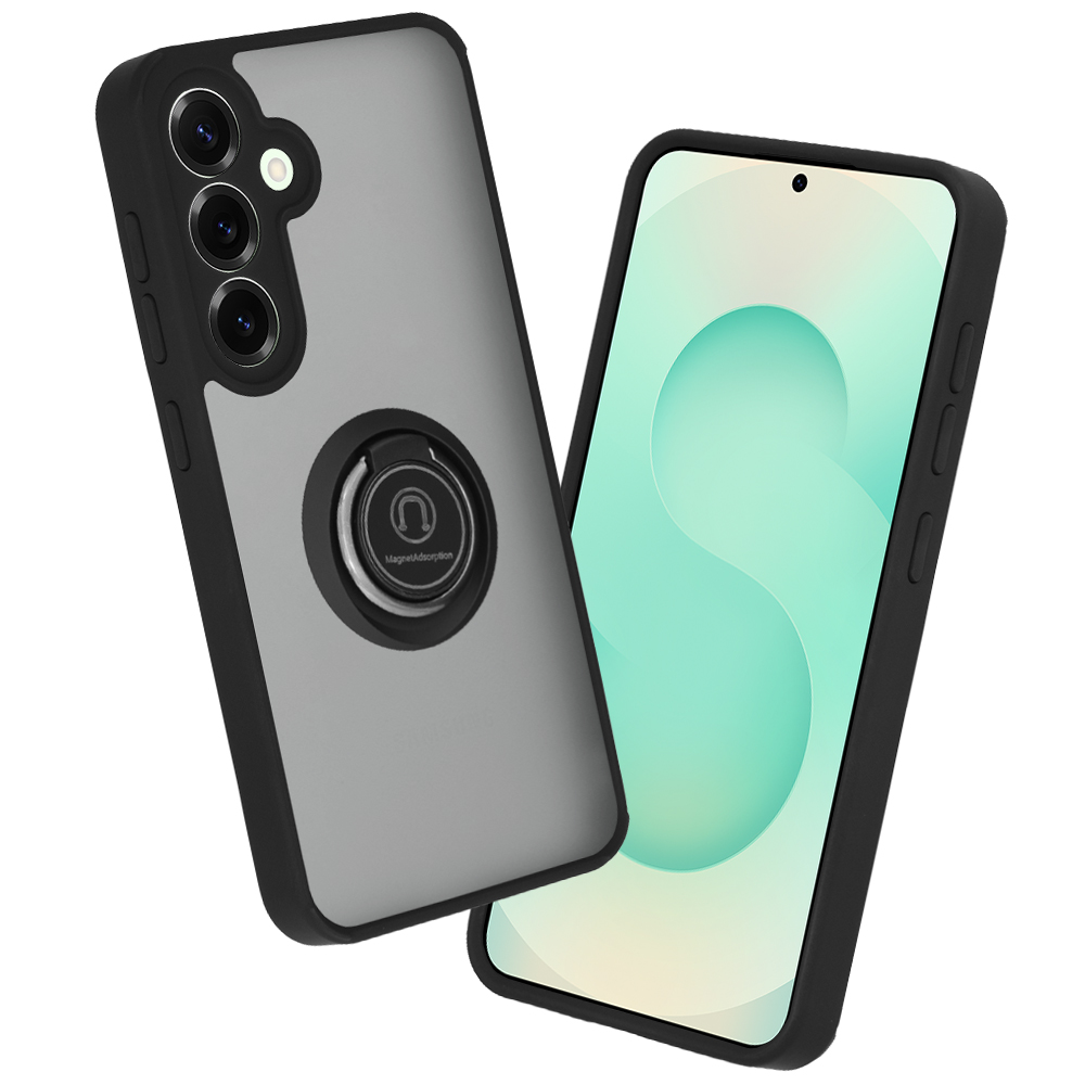 Techsuit Glinth – puzdro na Samsung Galaxy S25 Plus – čierny KF2339330
