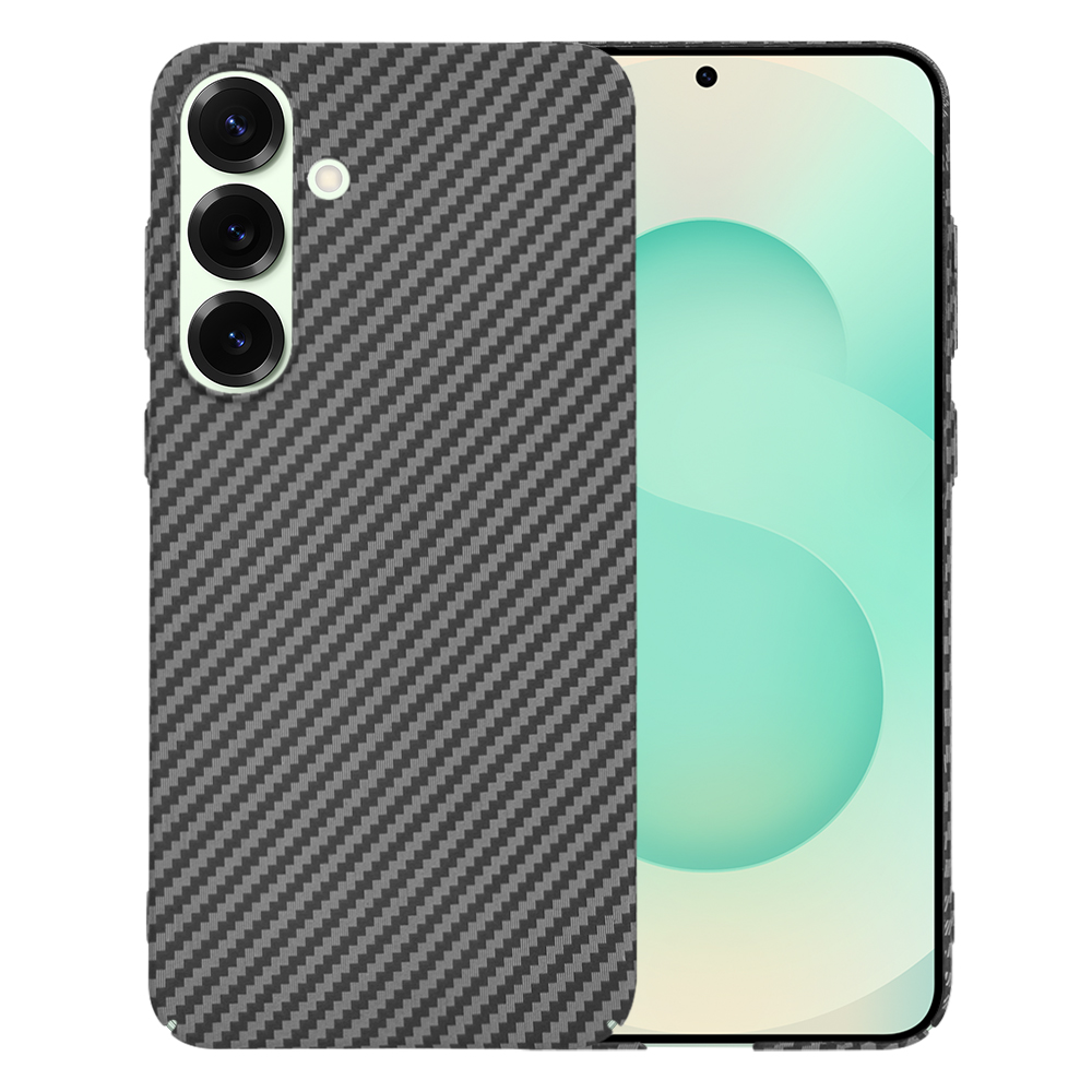 Techsuit Carbonite FiberShell kryt na Samsung Galaxy S25 Plus – čierny KF2339382