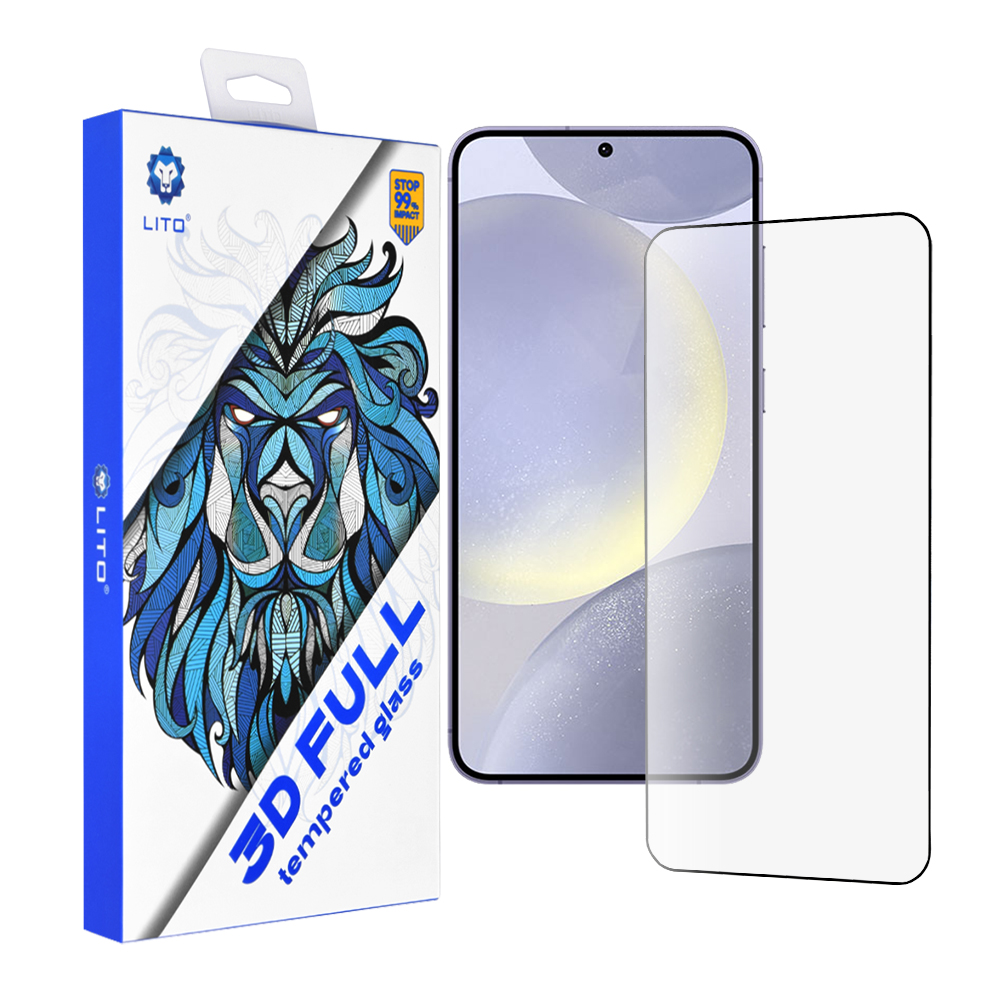 Lito 3D Full Ultra Thin ochranné sklo na Samsung Galaxy S24 Plus – čierne KF2342966