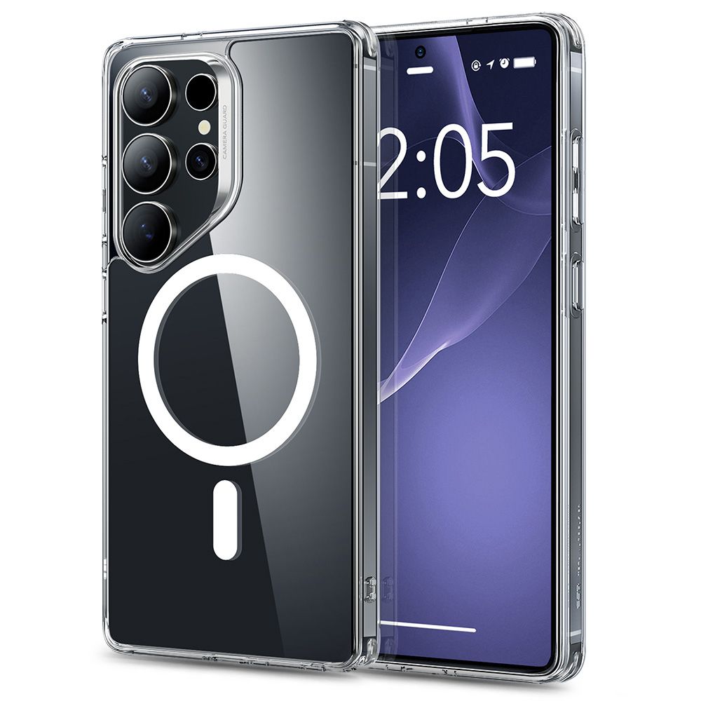ESR Classic Hybrid HaloLock puzdro na Samsung Galaxy S25 Ultra – číre KF2346056