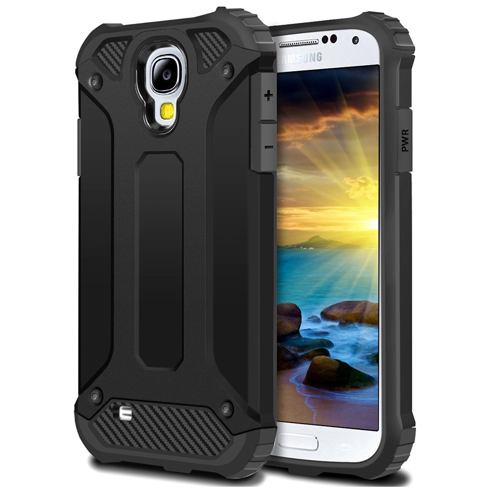 Techsuit Hybrid Armor – puzdro na Samsung Galaxy S4 i9500 – čierny KF231203