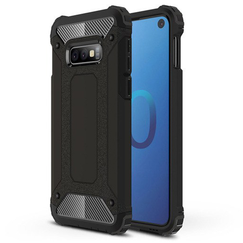 Techsuit Hybrid Armor – puzdro na Samsung Galaxy S10e – čierny KF232357
