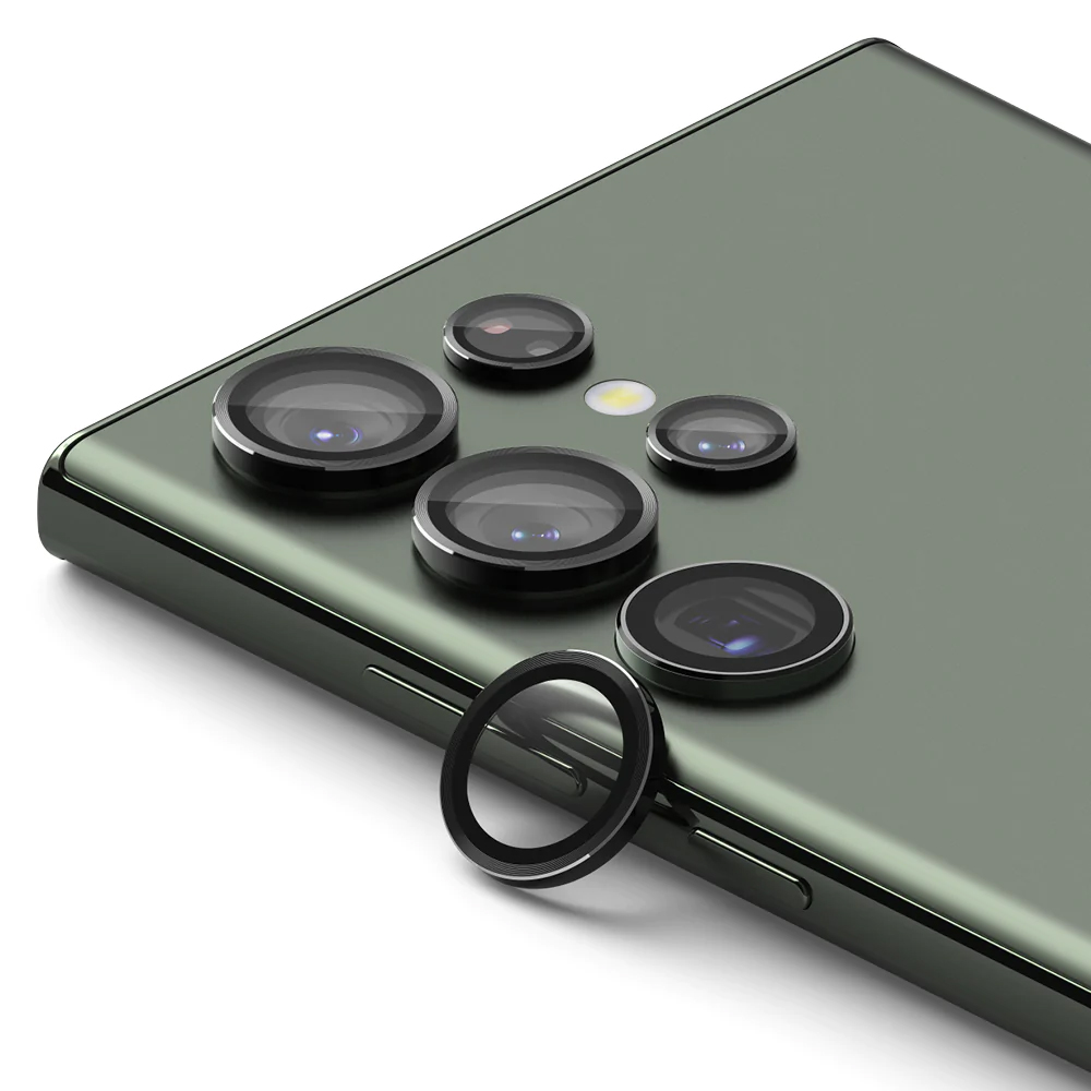 Ringke Camera Lens Frame Glass sklo na kameru Samsung Galaxy S23 Ultra – čierne KF2311702